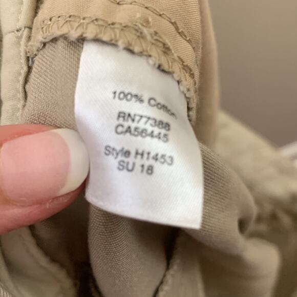 J Crew Factory Cotton Chino Tan Shorts - Picture 4 of 6